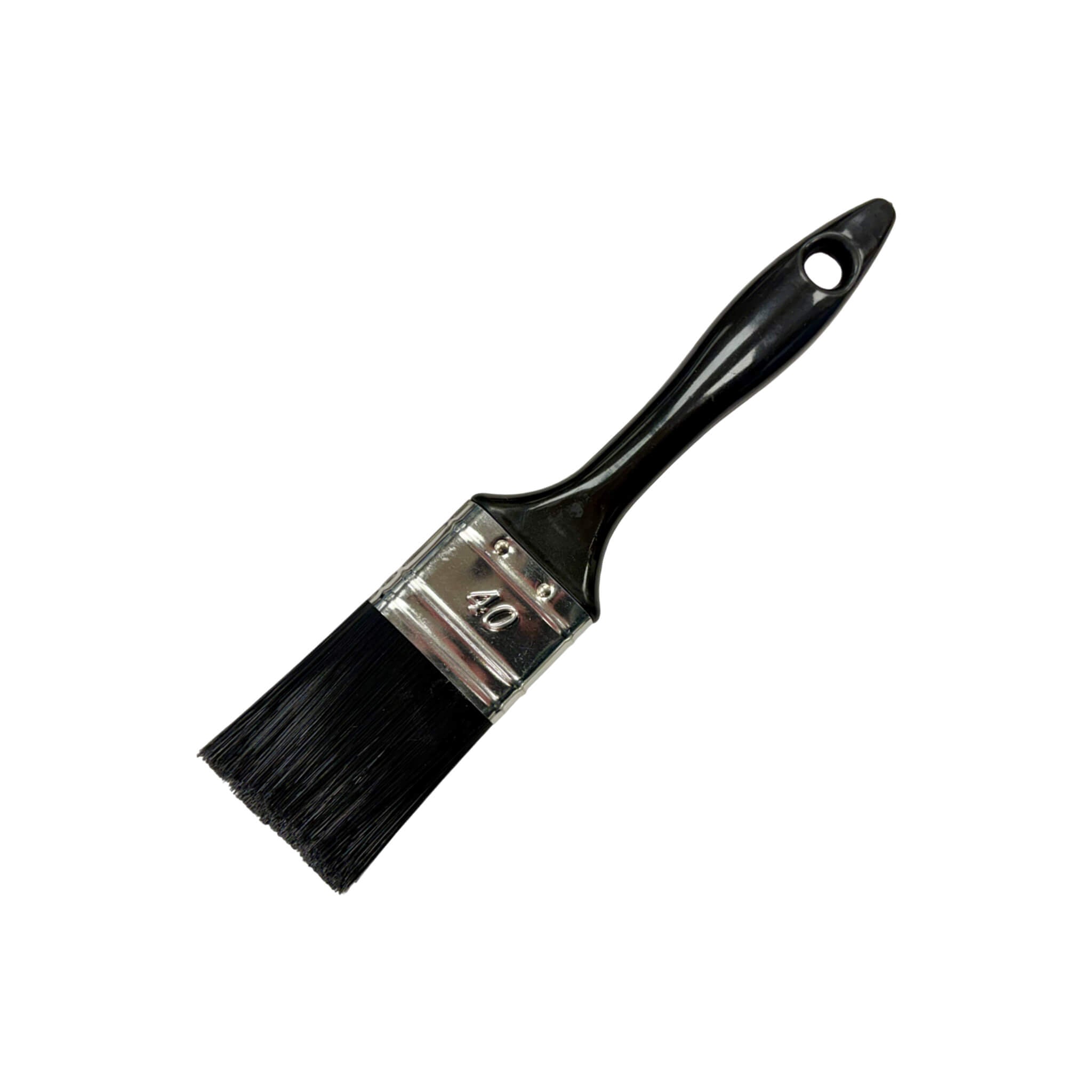 Kwast met kunststof handvat - Zwart