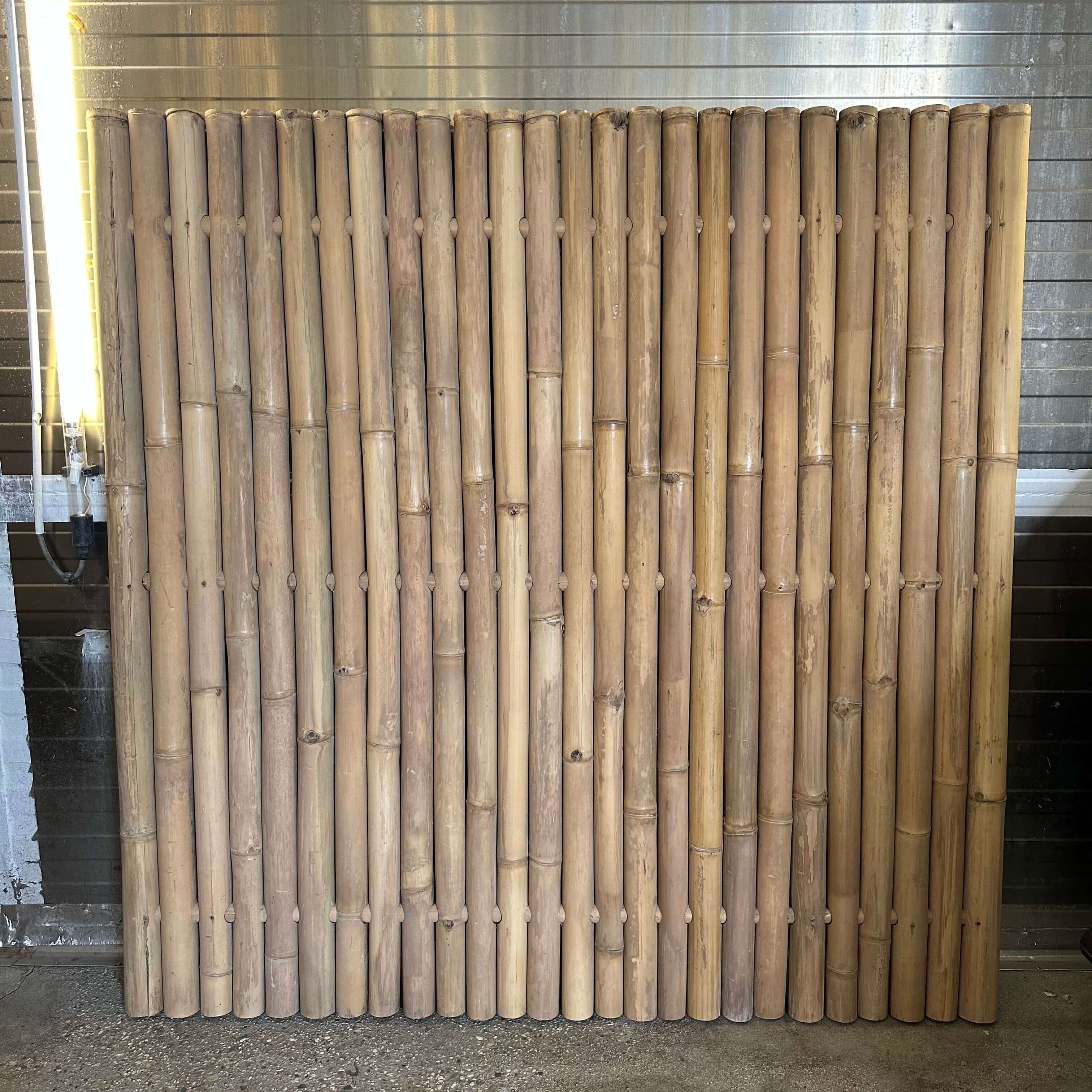 Outlet | Bamboe schutting Giga - Naturel