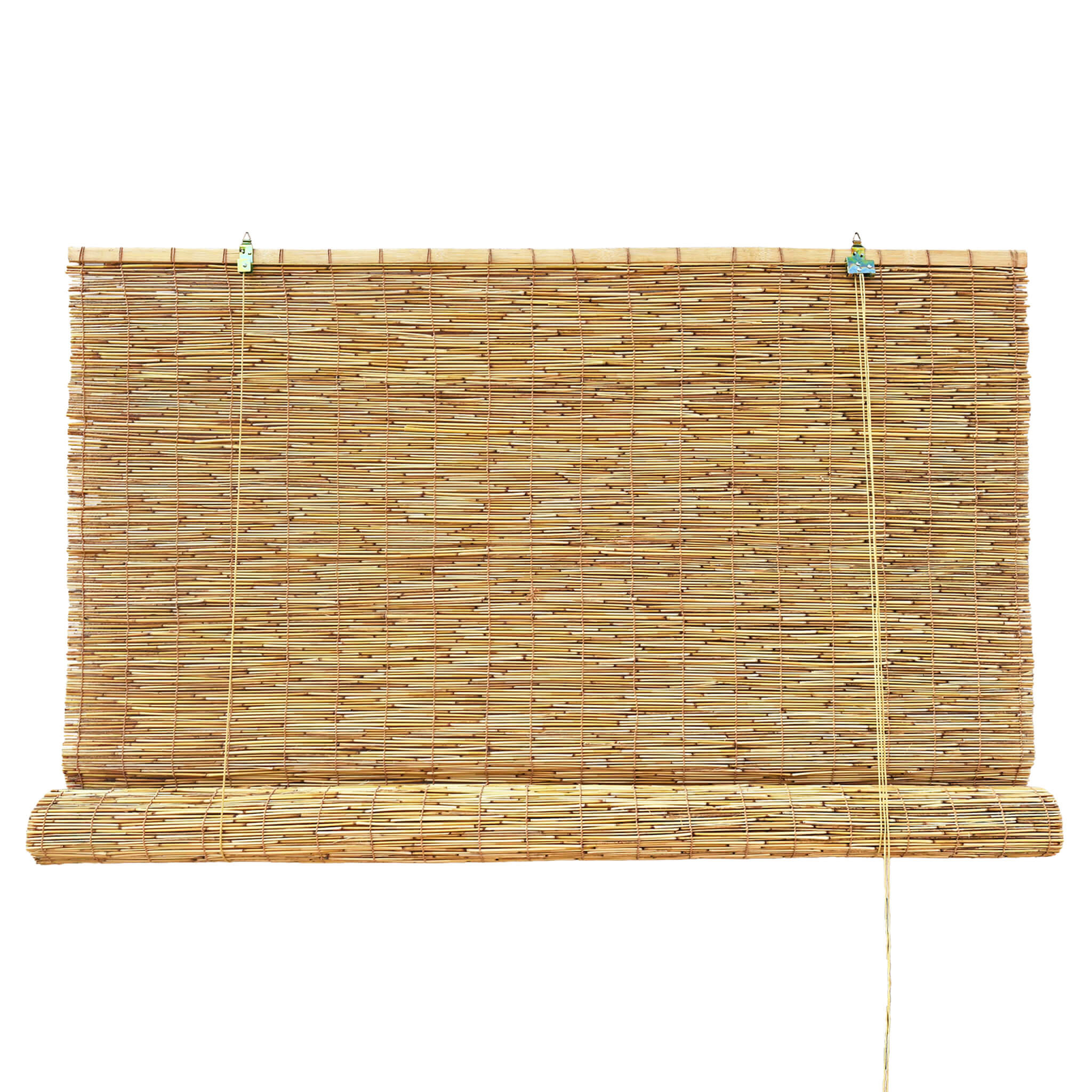 Rieten rolgordijn Lux - Naturel