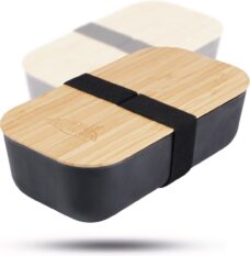 Nimma Lunchbox - Lunchtrommel Kinderen / Volwassenen - Broodtrommel - Bento Lunch box - Brooddoos Bamboe