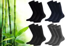 Bamboo Essentials - Bamboe Sokken Dames 35-38 - 12 Paar - Zwart Navy Antraciet Grijs - Lange Sokken - Kousen Dames Sokken - Anti Zweet - Duurzaam