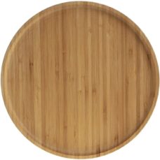 Set van 6 bamboe borden - borden - bamboe - 26,5 cm