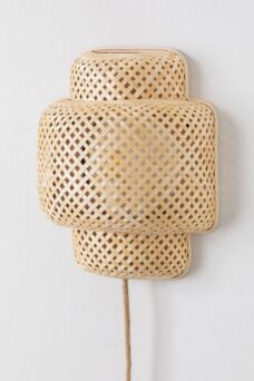 Wandlamp van bamboe Lexie - sklum