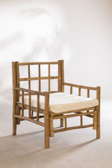 Bamboe fauteuil Nui - sklum