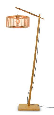 GOOD&MOJO Vloerlamp Bromo Bamboe, 176cm