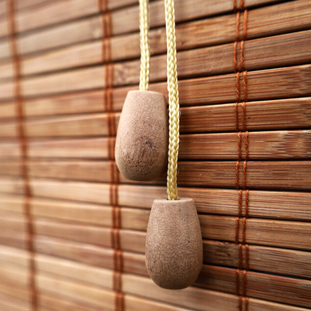 Bamboe rolgordijn Fedde - 80 x 220 cm - Bruin