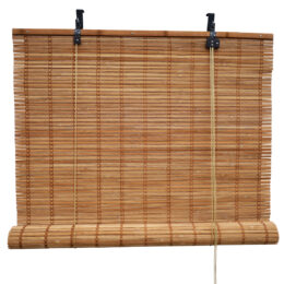 Bamboe rolgordijn Sem - 80 x 220 cm - Bruin
