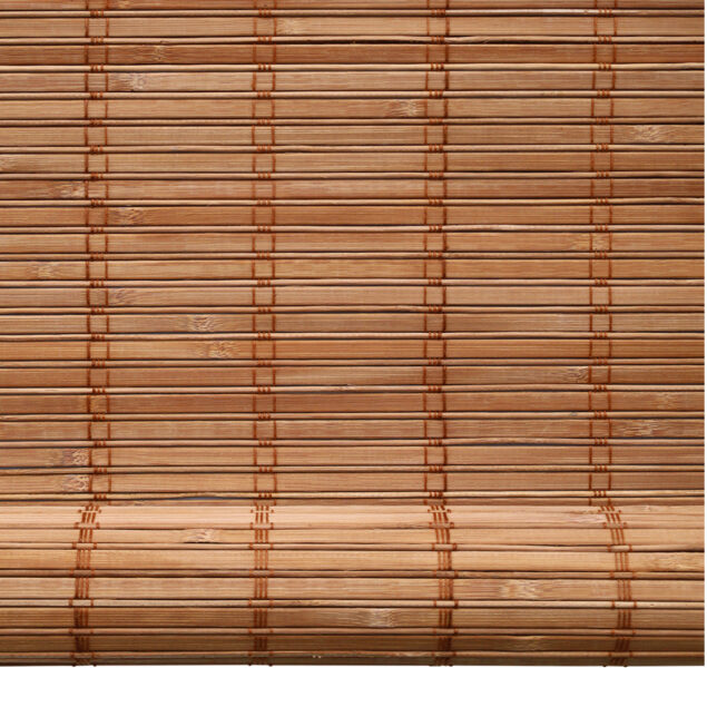 Bamboe rolgordijn Sem - 120 x 220 cm - Bruin