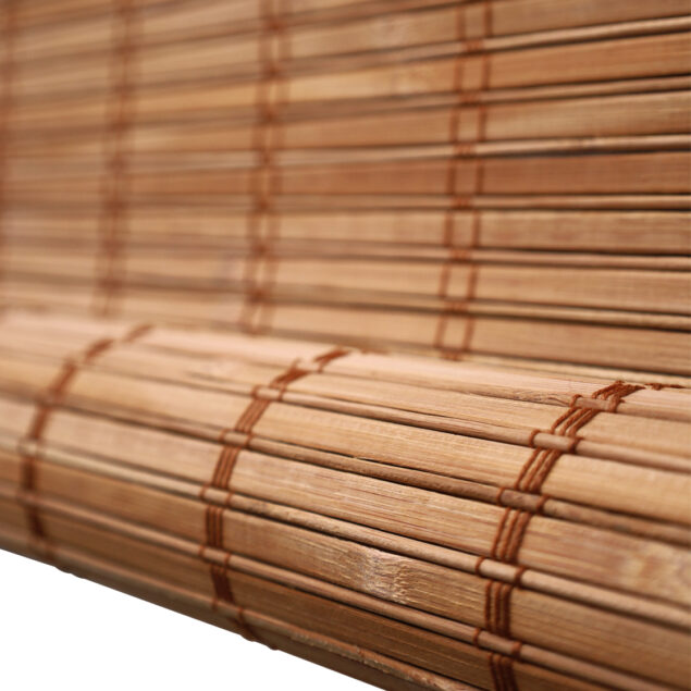 Bamboe rolgordijn Sem - 120 x 180 cm - Bruin