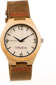 TiMEBOO bamboe houten horloge Heren BIG