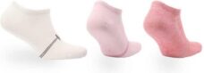 Norfolk - Bamboe sokken - 3 paar - Premium 77% Bamboe Sneakersokken - Sportsokken - Sokken Dames - Panda - Roze-Wit - 35-38