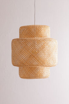 Hanglamp bamboo (Ø45 cm) Lexie - Wit