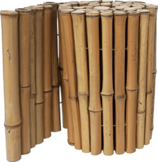 Bamboe Border op rol - 200 x 45 cm - Naturel