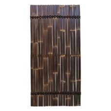 Bamboe Schutting Latten - 90 x 180 cm - Donkerbruin
