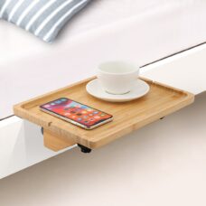 Bedplank - Zwevend nachtkastje - Bamboe - Minimalistisch