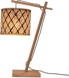 GOOD&MOJO Tafellamp Java - Bamboe/Zwart - 30x18x46cm - Modern