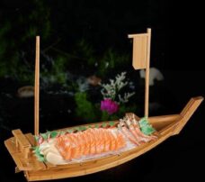 Sushi Boot Bamboe, Dienblad ,Sushi Boat Bamboo 70cm,Japanse en Koreaanse Style