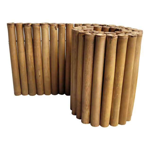 Bamboe borderrand op rol - 200 x 40 cm - Naturel