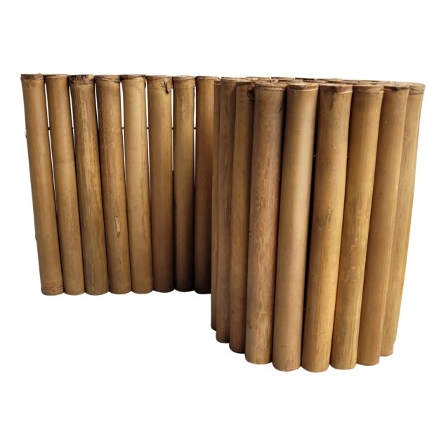 Bamboe borderrand op rol - 200 x 40 cm - Naturel