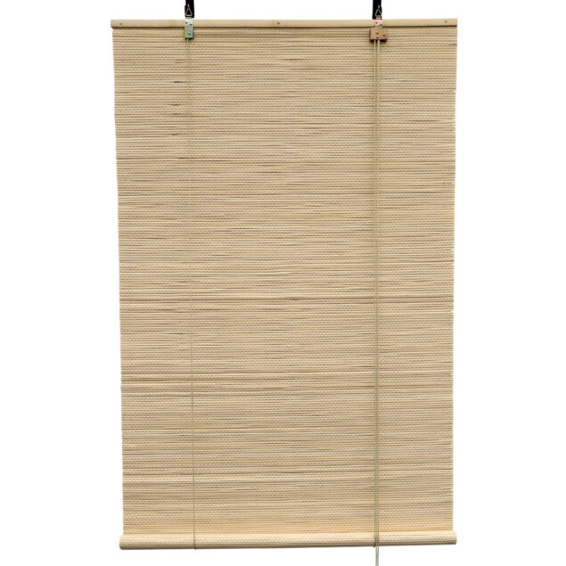Bamboe rolgordijn Luca - 140 x 160 cm - Naturel