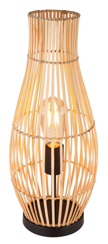 Bamboe tafellamp Laglio - Ø19