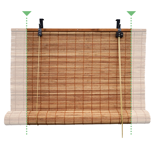 Bamboe rolgordijn op maat laten maken