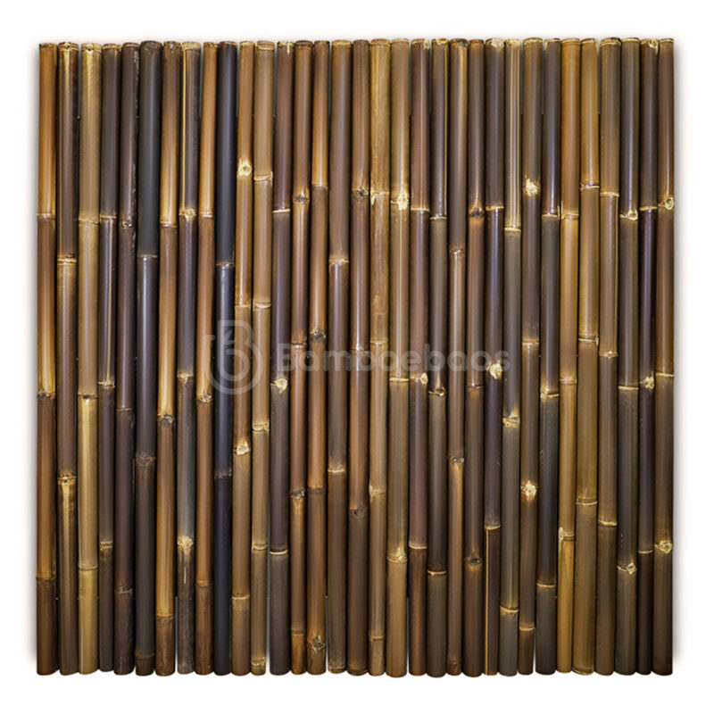 Bamboemat Giga - Donkerbruin - 180x180 cm