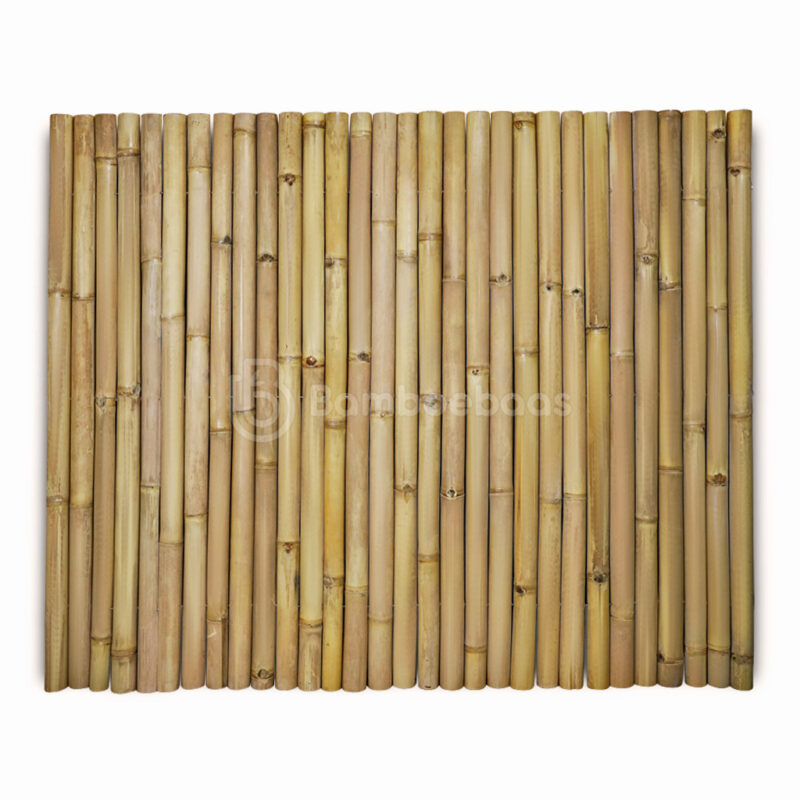 Bamboemat halfrond - Naturel - 180x150 cm