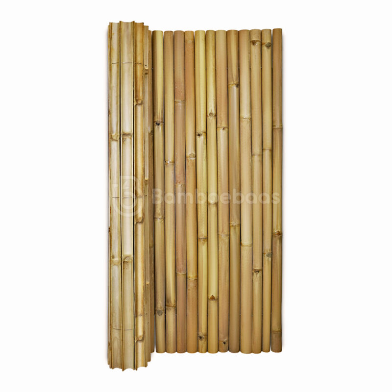 Bamboemat halfrond - Naturel - 180x180 cm
