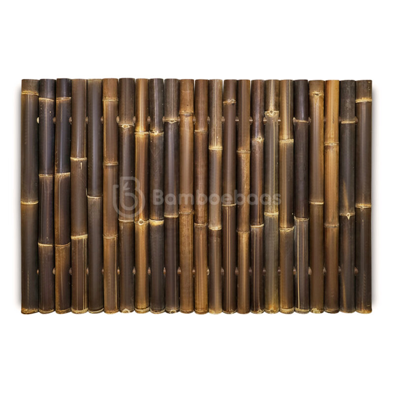 Bamboescherm Giga - Donkerbruin - 180x120 cm