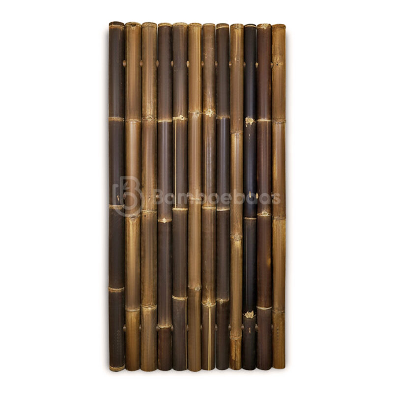 Bamboescherm Giga - Donkerbruin - 90x200 cm