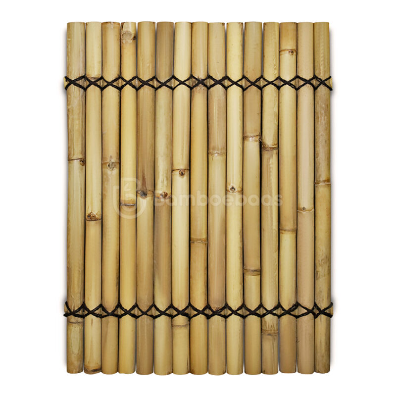 Bamboescherm halfrond - Naturel - 90x120 cm
