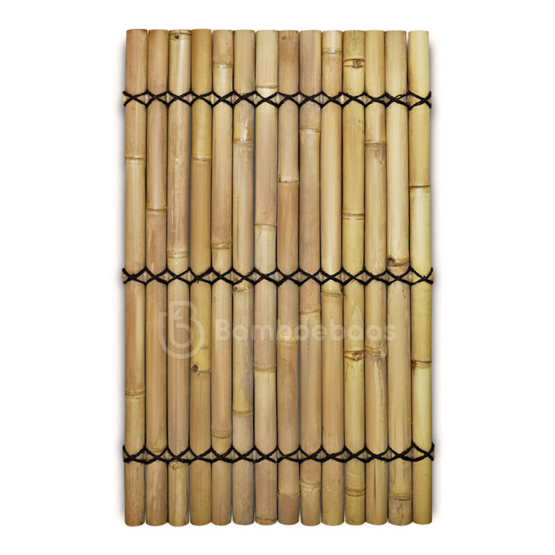 Bamboescherm halfrond - Naturel - 90x150 cm