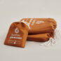 Premium bamboe beddengoed verpakkingen - almond orange